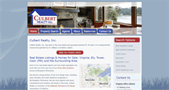Desktop Screenshot of culbertrealty.com